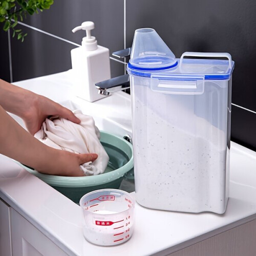 Caja de almacenamiento con báscula