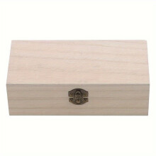 Wooden vintage storage box organizer