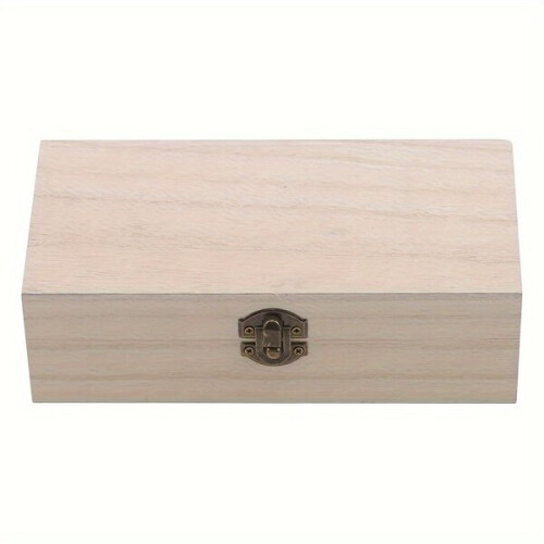 Wooden vintage storage box organizer