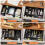 Set van 20 bureaulade-organizers, plastic opbergdozen 2