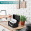 Witte houten receptenbox set 2