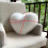 Modern Fur Heart Pillow 2