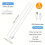 Lampe LED rechargeable à détecteur de mouvement 1