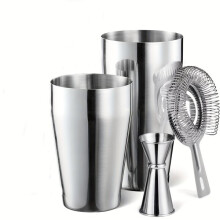 Set di shaker per cocktail in acciaio inossidabile