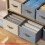 Stoffaufbewahrungsbox mit Griffen, faltbar 2