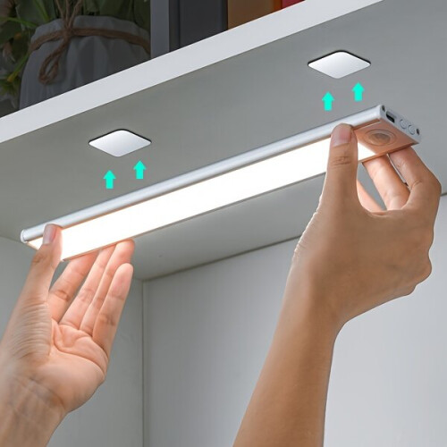Lampe LED rechargeable à détecteur de mouvement 1