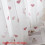 Sheer curtain with heart pattern, 100x180 cm 1