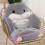 Sitzkissen mit Hamstermuster 1