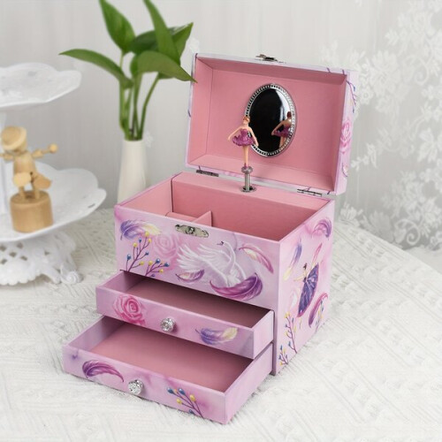 Caja de música de madera para regalar 2