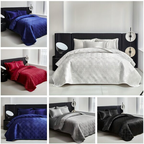 Luxurious quilted bedspread for all seasons 2