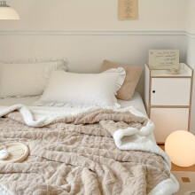 Coperta a maglia a doppio strato