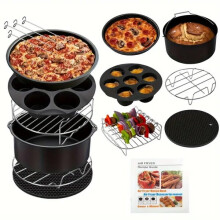 Ensemble d'accessoires pour friteuse à air de 11 pièces