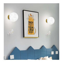 Appliques murales, applique murale Lune – LED pour chambre d'enfant