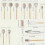 12pcs set, silicone tools with wooden handle 3