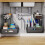 Untertisch-Organizer, zweistufiges Schubladensystem. 3