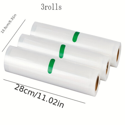 3 stuks vacuümzakken voor voedsel