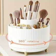 Organizador de cosméticos giratorio de 360 grados - Alto brillo