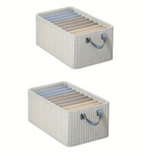 2 opvouwbare kledingdozen met handvatten