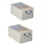 2 opvouwbare kledingdozen met handvatten 1