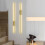 Lot de 2 appliques murales LED style rustique 1