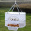 Universal double-layer fabric hanging bag for clothes. 1