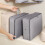 Cube de rangement uni pour vêtements et produits d'hygiène. 4