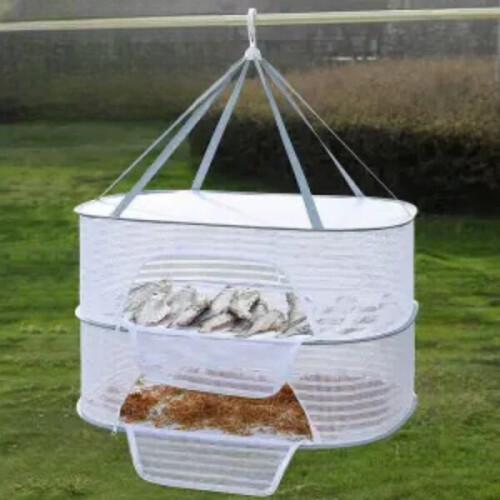 Universal double-layer fabric hanging bag for clothes. 2