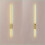 Lot de 2 appliques murales LED style rustique 5