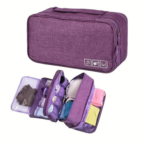 Polyester reisondergoed organizer - Draagbare kledingkast organizer 1