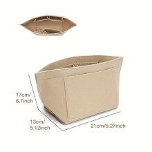 1 insert en feutre pour sac Ă main femme, nombreuses poches