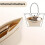 Sac de rangement portable multi-usages - sac de couleur unie. 5