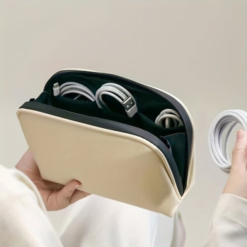Einfacher USB-Kabelorganizer, robustes Reiseetui. 1