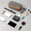 Portable Electronic Accessories Organizer Travel Case. 4
