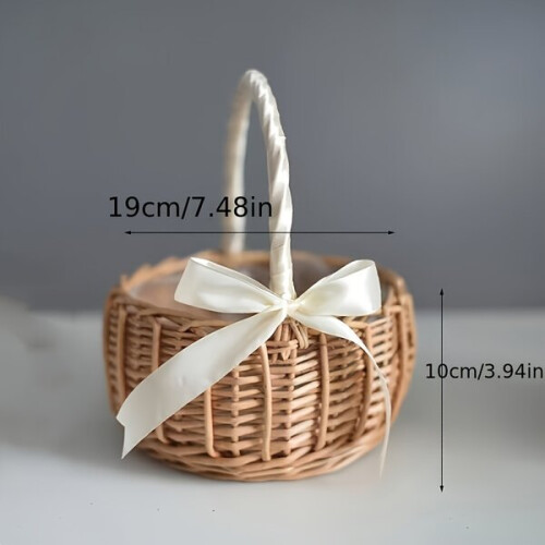 Lichtgewicht rieten tas, draagbare modetas.