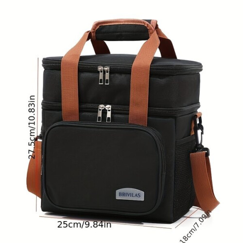 Isolierte, doppellagige Lunchtasche 2