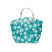 Borsa da spiaggia in juta 41 x 53 cm Marguerites