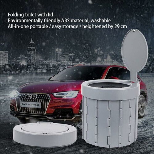 Tragbare Campingtoilette 1