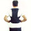 Ceinture de soutien lombaire, noire 4