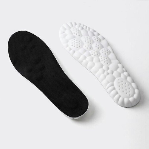 Solette ortopediche 4D per scarpe, alla moda, super morbide, ideali per la corsa e lo sport.