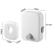 Étendoir à linge rétractable Hetang Yuese pour intérieur et extérieur en acier inoxydable 304