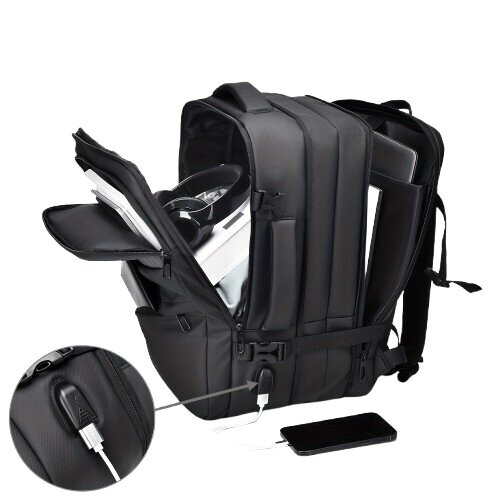 Sac à dos de voyage extensible