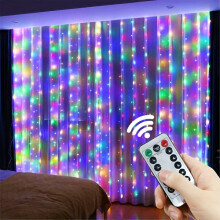 Guirlande lumineuse avec panneau de commande