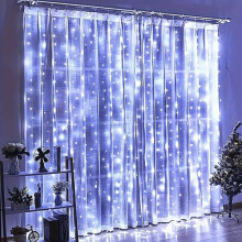 Luci a tenda a LED con telecomando