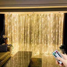 LED-Girlande zur Wanddekoration