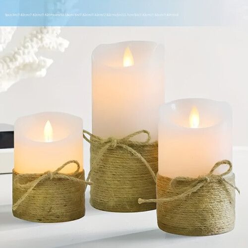 Candele decorative a LED