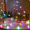 Ghirlanda LED con bolle, multicolore, 5 m 5
