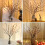 Décoration lumineuse LED en forme de brindilles 2