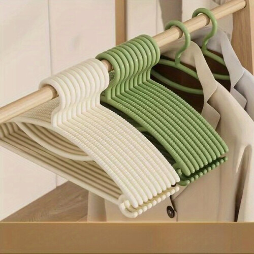 Antislip plastic kledinghanger
