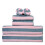 Ensemble de 2 serviettes de bain en microfibre 1