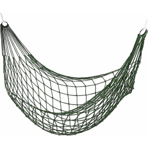 Mesh hammock, simple garden hammock, for camping, lightweight, tin